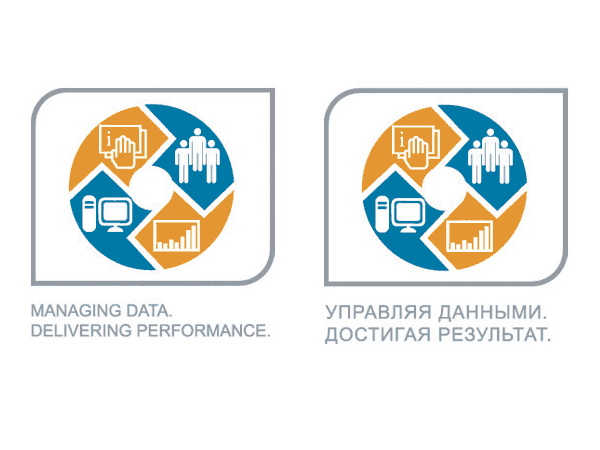 Логотип проекта MANAGING DATA, TNK-BP